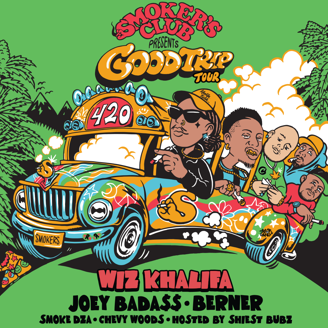 The Smoker's Club Presents GoodTrip Tour Wiz Khalifa