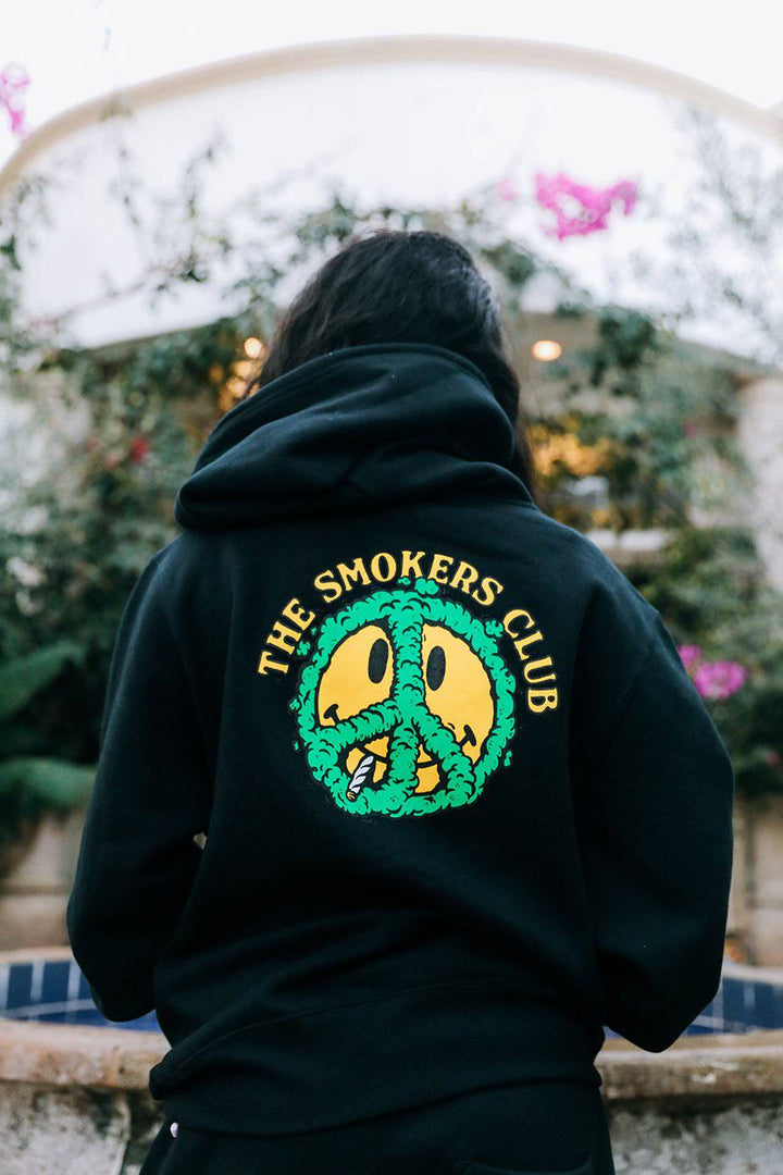 Smile In Peace Hoodie - The Smoker's Club